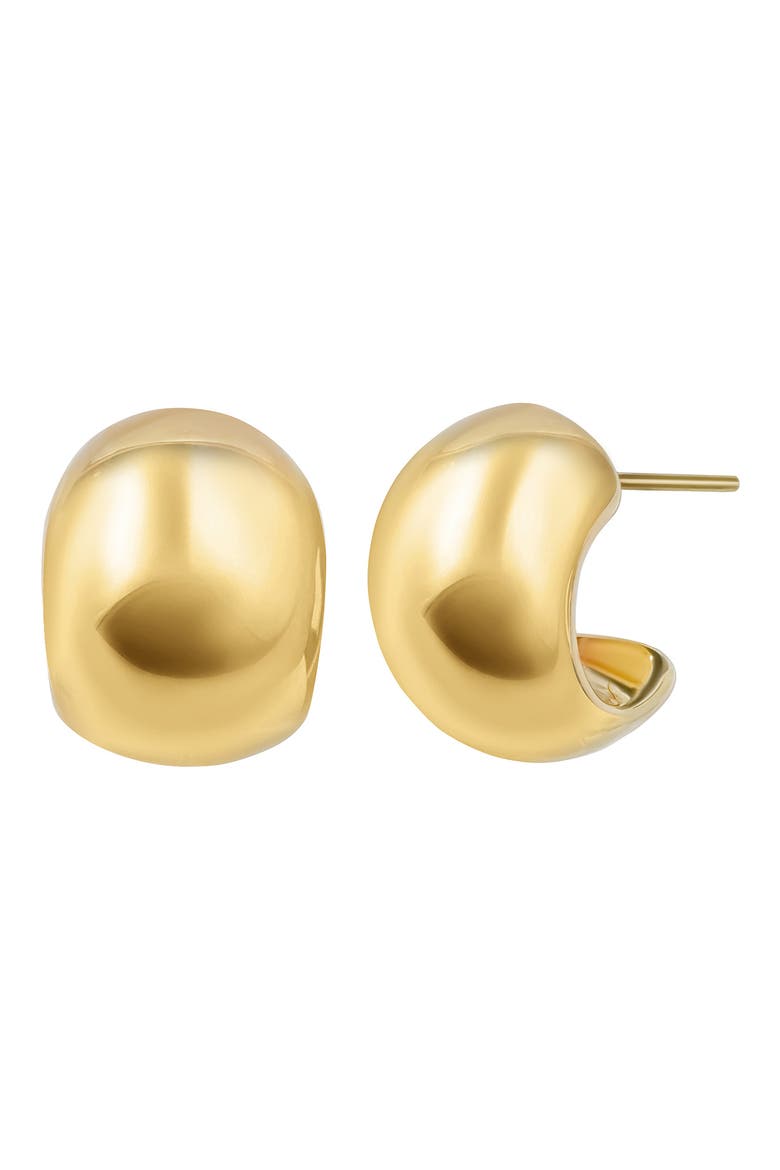 14K Gold Chunky Stud Earrings (Nordstrom Exclusive), Main, color, 14K YELLOW GOLD