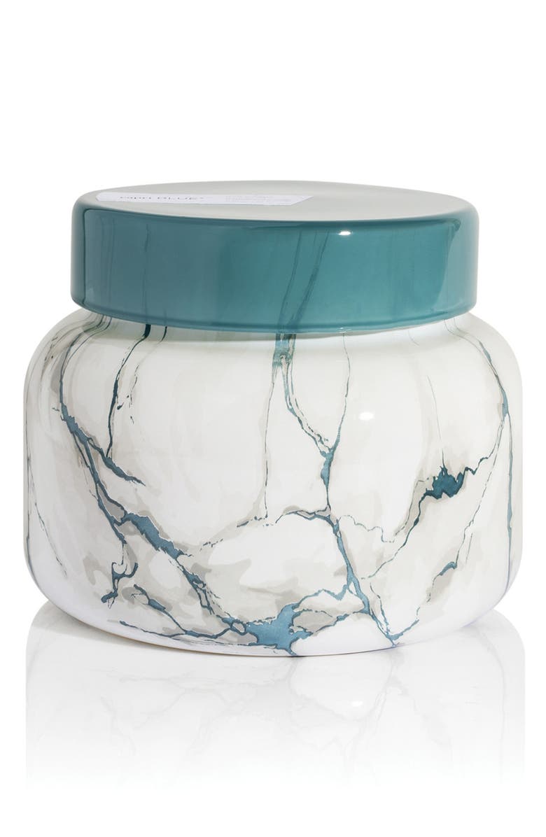 Capri Blue Modern Marble Jar Candle, Main, color, 