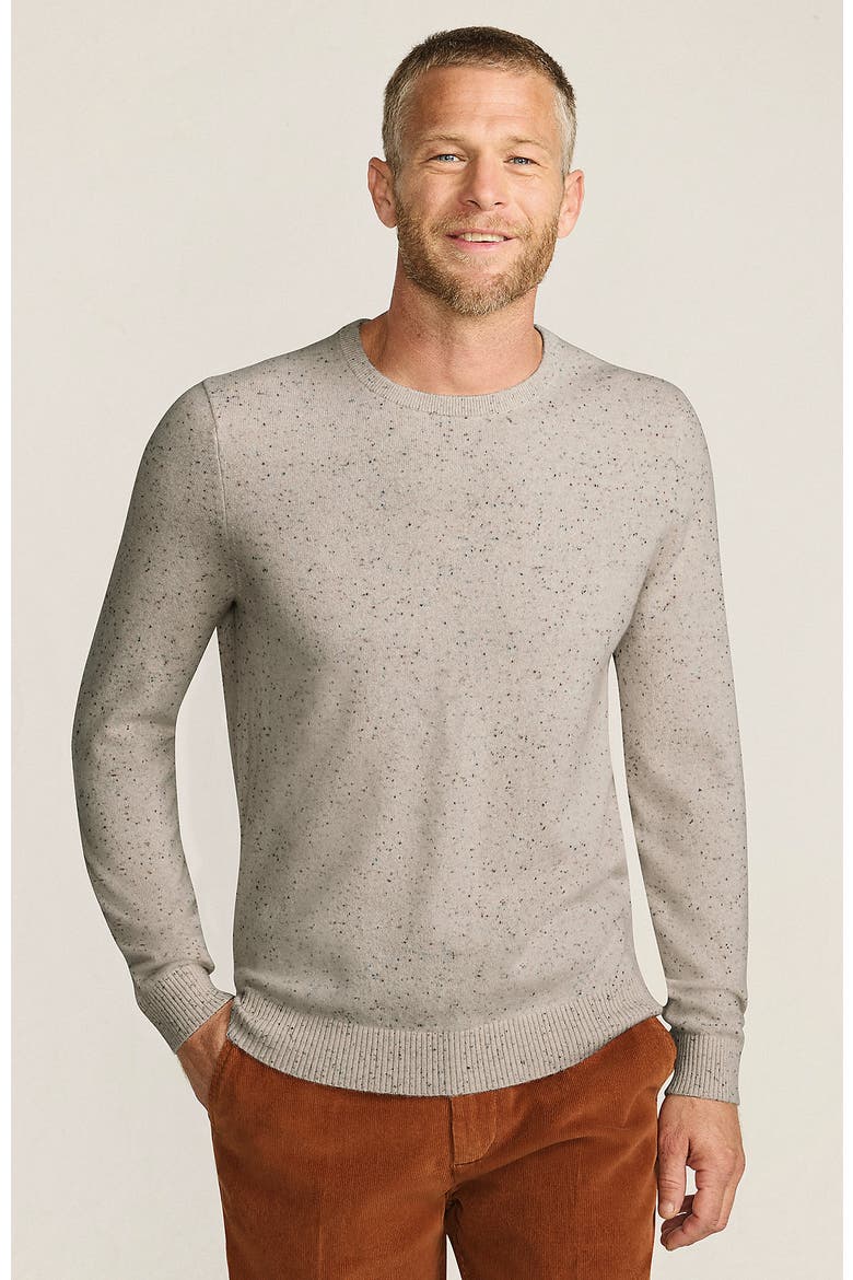 Fine Gauge Cashmere Sweater, Main, color, Solstice Donegal