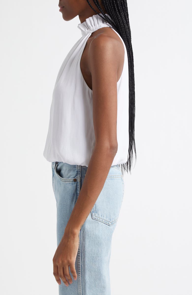 Ramy Brook Rowan Ruffle Collar Sleeveless Top, Alternate, color, Ivory