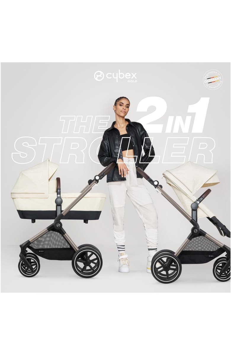 CYBEX EOS Lux 2-in-1 Stroller, Alternate, color, Seashell Beige