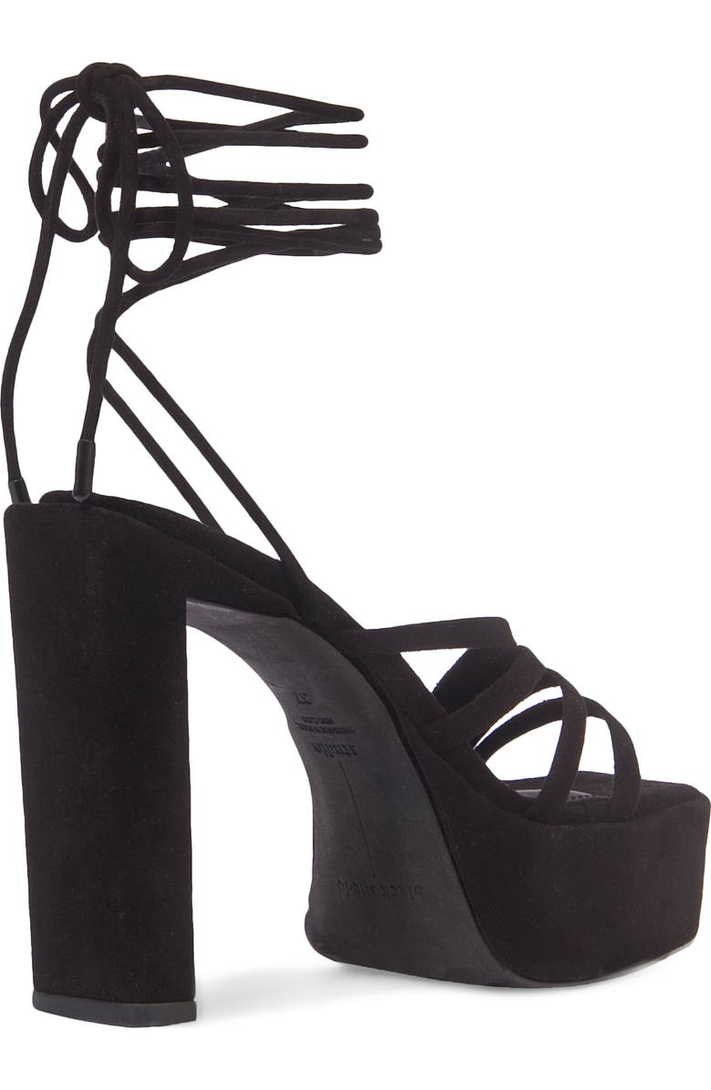 BLACK SUEDE STUDIO Sasha Platform Sandal, Alternate, color,