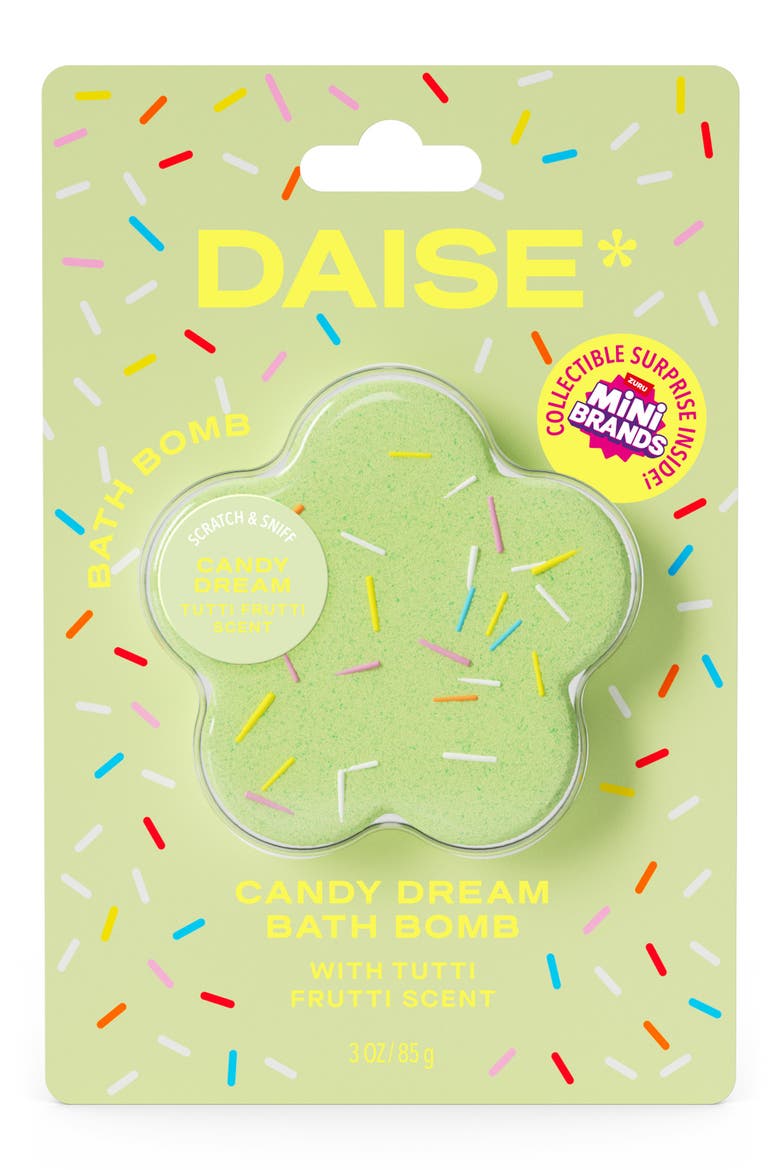 Bath Bomb with Mini Brands Collectible, Main, color, CANDY