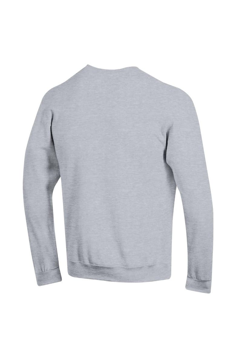 Champion Men's Champion  Heather Gray South Carolina Gamecocks Arch Over Logo Pullover Sweatshirt, Alternate, color, Heather Gray