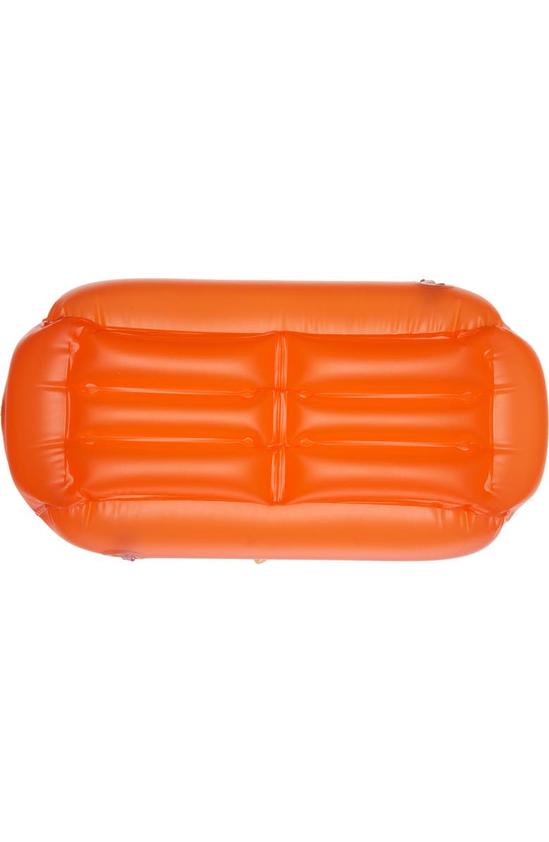 Moschino Inflatable PVC Shoulder Bag, Alternate, color,