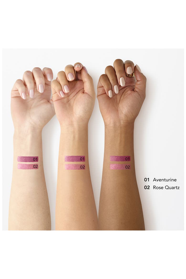 Lip Cristal Metallic Shimmer Creamy Lipstick, Alternate, color, ROSE QUARTZ