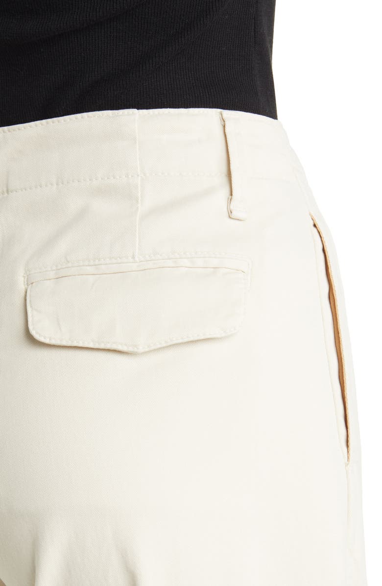 rag & bone Sofie Stretch Cotton Wide Leg Chinos, Alternate, color, Turtledove