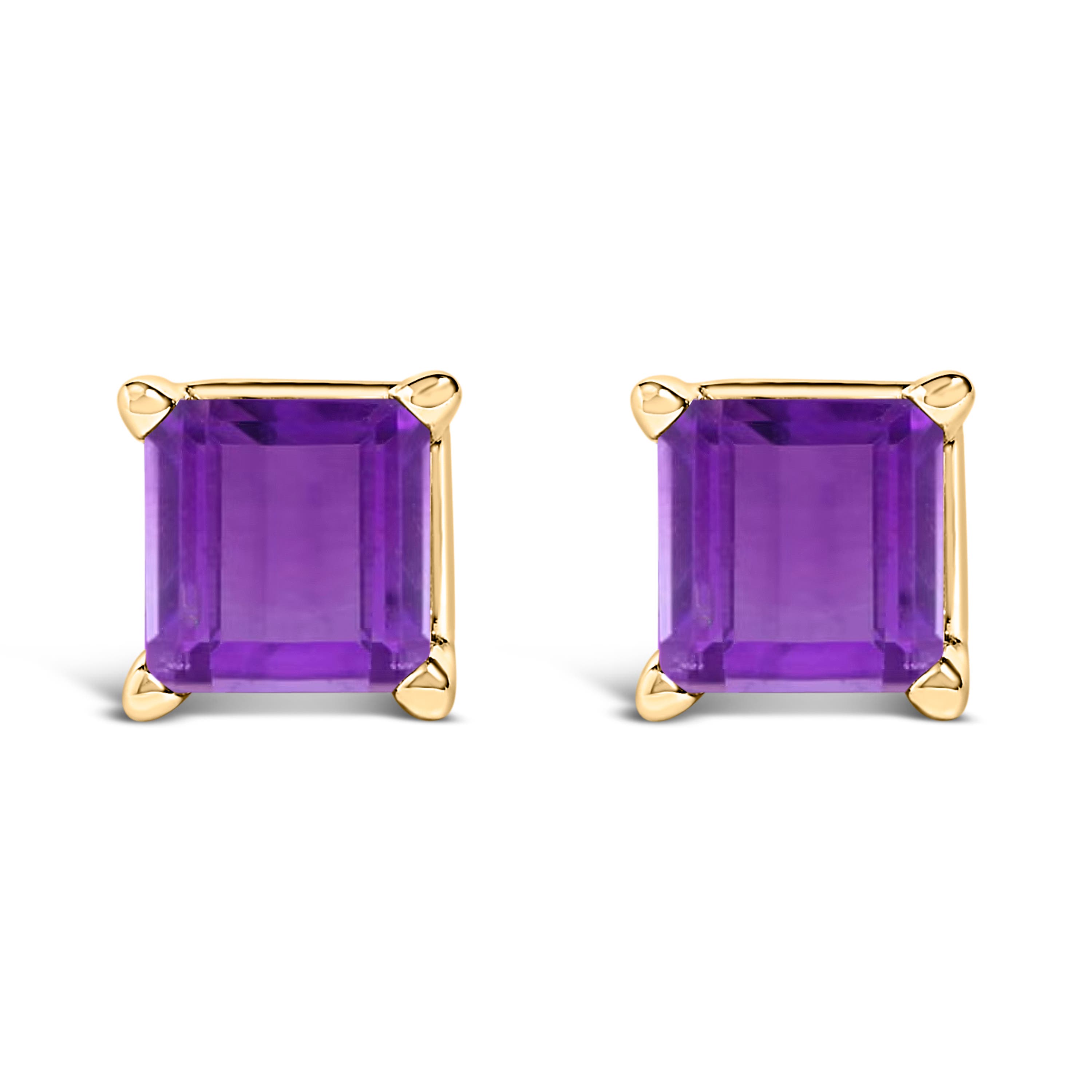 Purple Amethyst | Yellow
