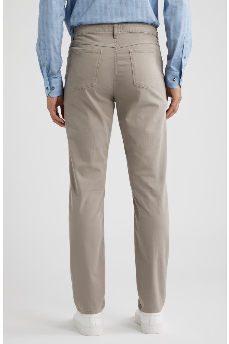 Stretch Cotton Pants, Alternate, color, WALNUT
