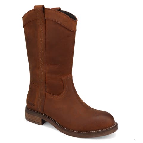 Delilah Round Toe Western Boot