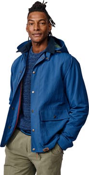 Aubin Eastwood Long Sleeve Hooded Rain Coat