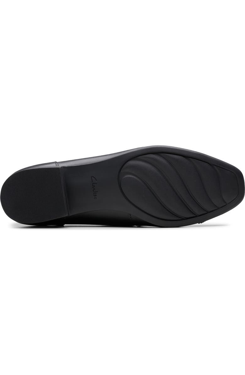 Clarks<sup>®</sup> Krystine May Cap Toe Pump, Alternate, color, Black Leather