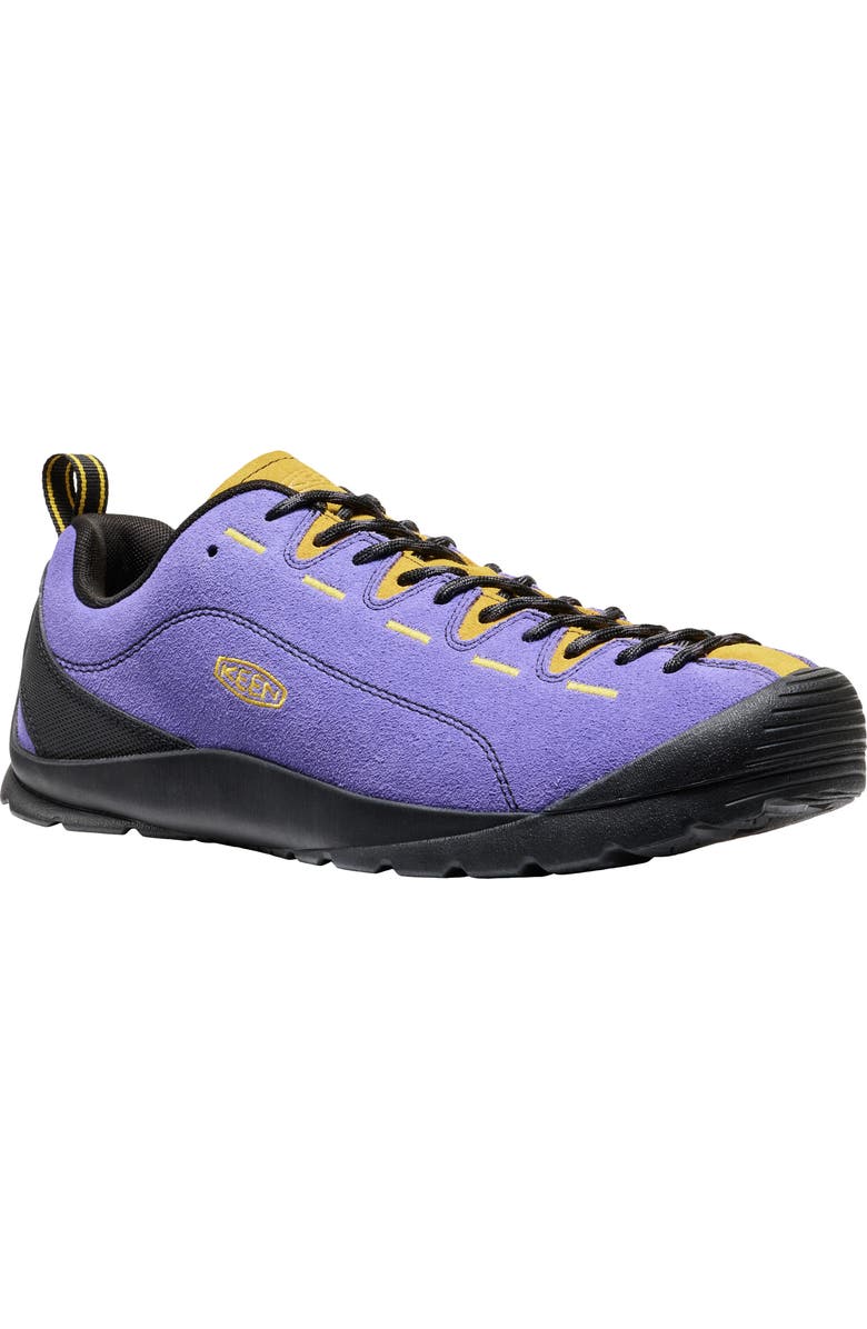 KEEN Jasper Low Top Hiking Sneaker, Main, color, Purple Opulence/ Lemon Curry