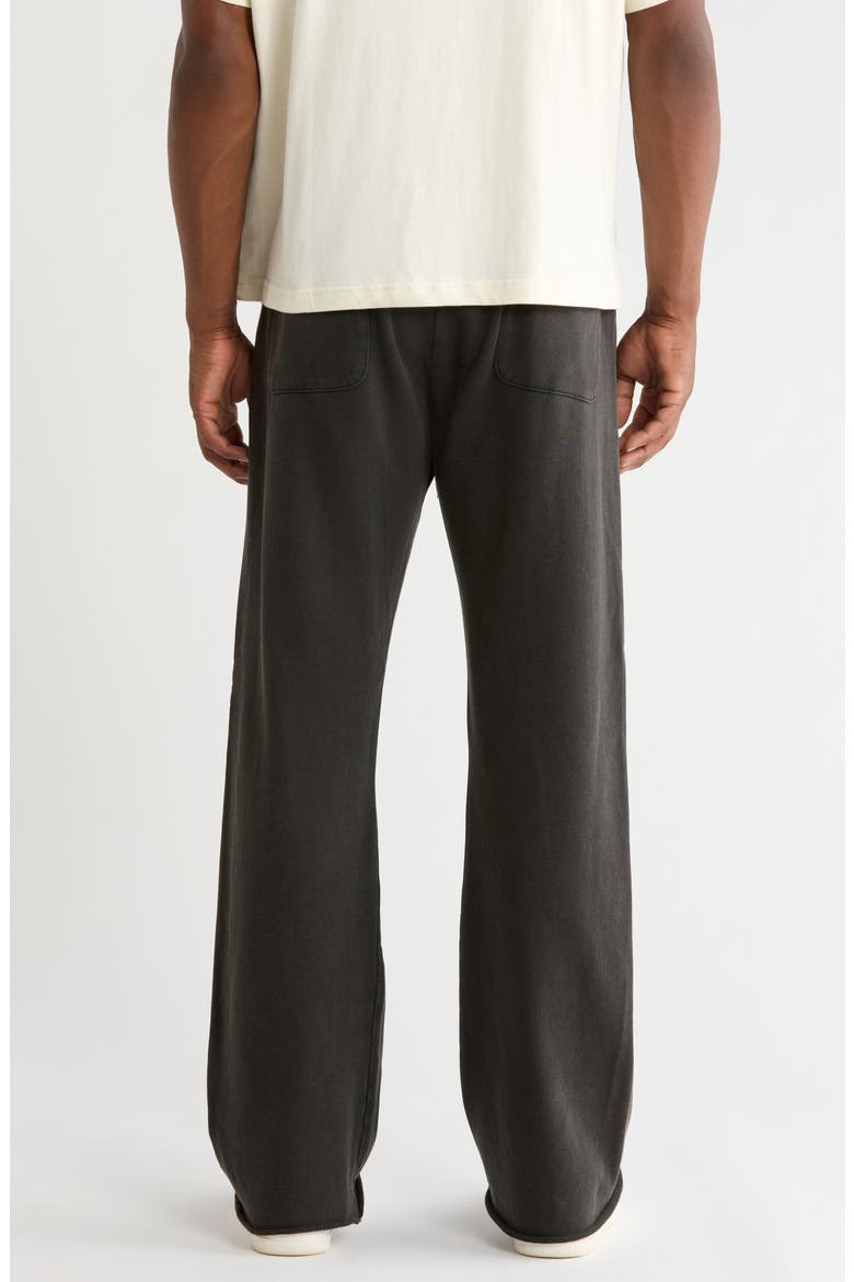 Cotton Terry Sweatpants, Alternate, color, VINTAGE BLACK