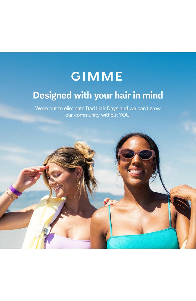 Gimme Beauty Hair Ties in 5 Sizes, Bands Fitting Kit, Alternate, color, Black