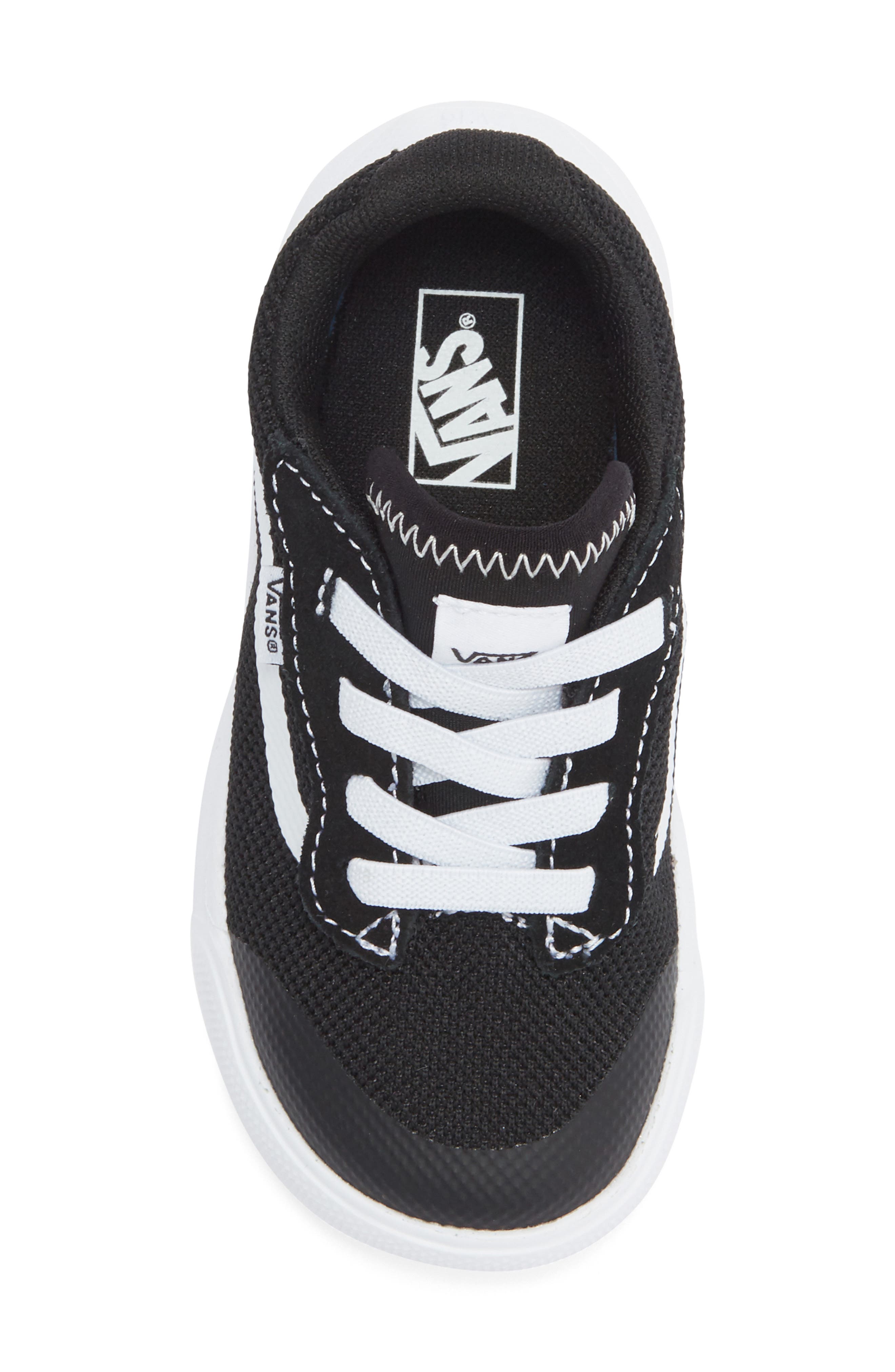 Vans Kids' Range BRZ V Sneaker, Alternate, color, Mesh Black/White