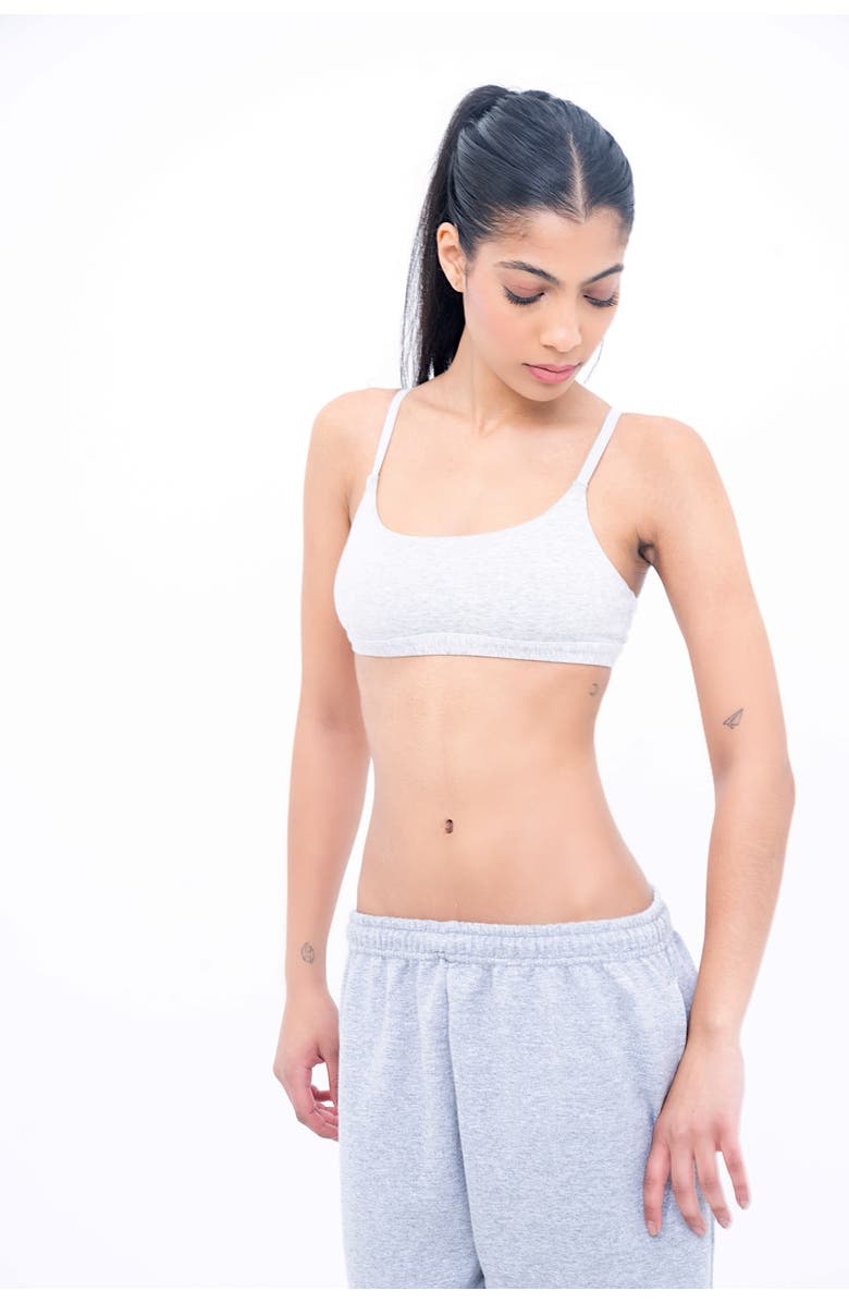 THE BALLET TB Bra, Alternate, color, Grey