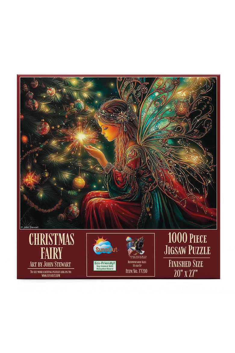Christmas Fairy 1000 piece Jigsaw Puzzle for Adults, Alternate, color, Multicolor