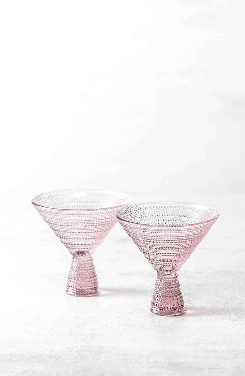 Fortessa Jupiter Set of 2 Martini Glasses, Alternate, color,
