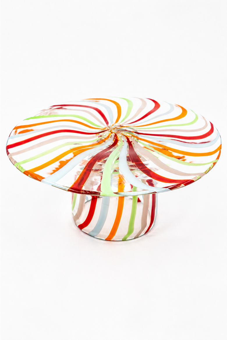Gezellig Reversible Cake Stand, Main, color, Multi