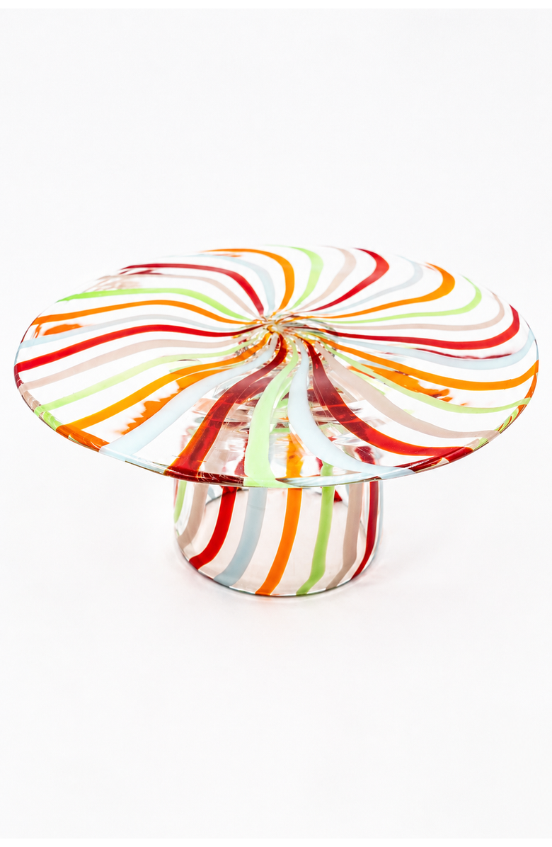 Jeanne Fitz Gezellig Reversible Cake Stand, Main, color, Multi