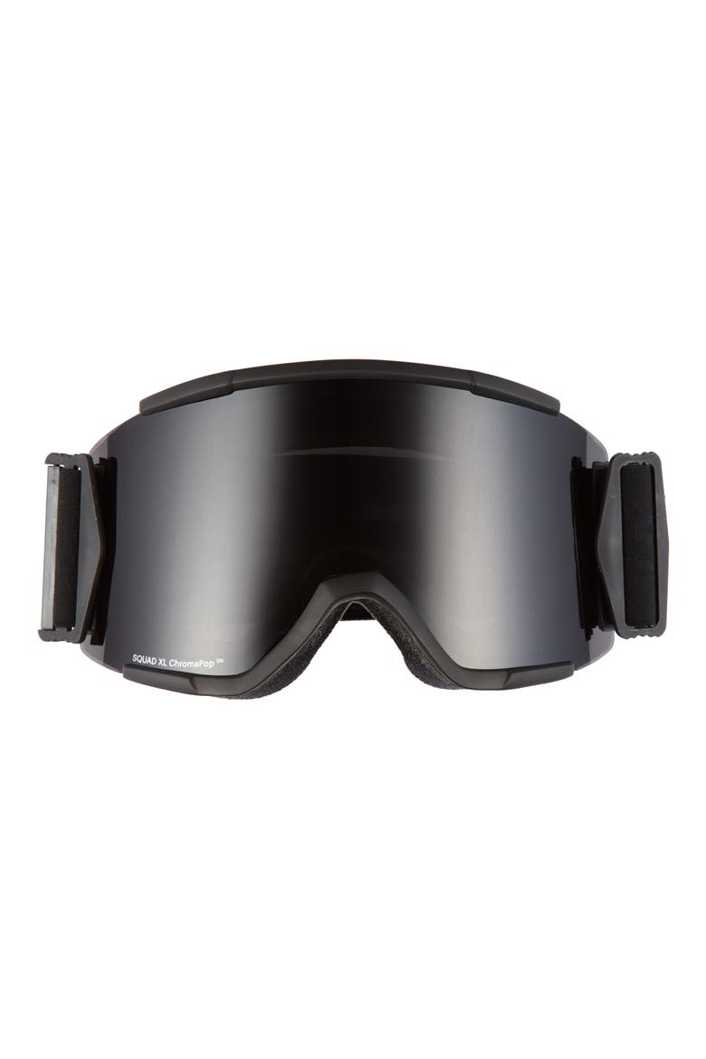 Squad XL 185mm Snow Goggles, Main, color, BLACKOUT/ SUN BLACK