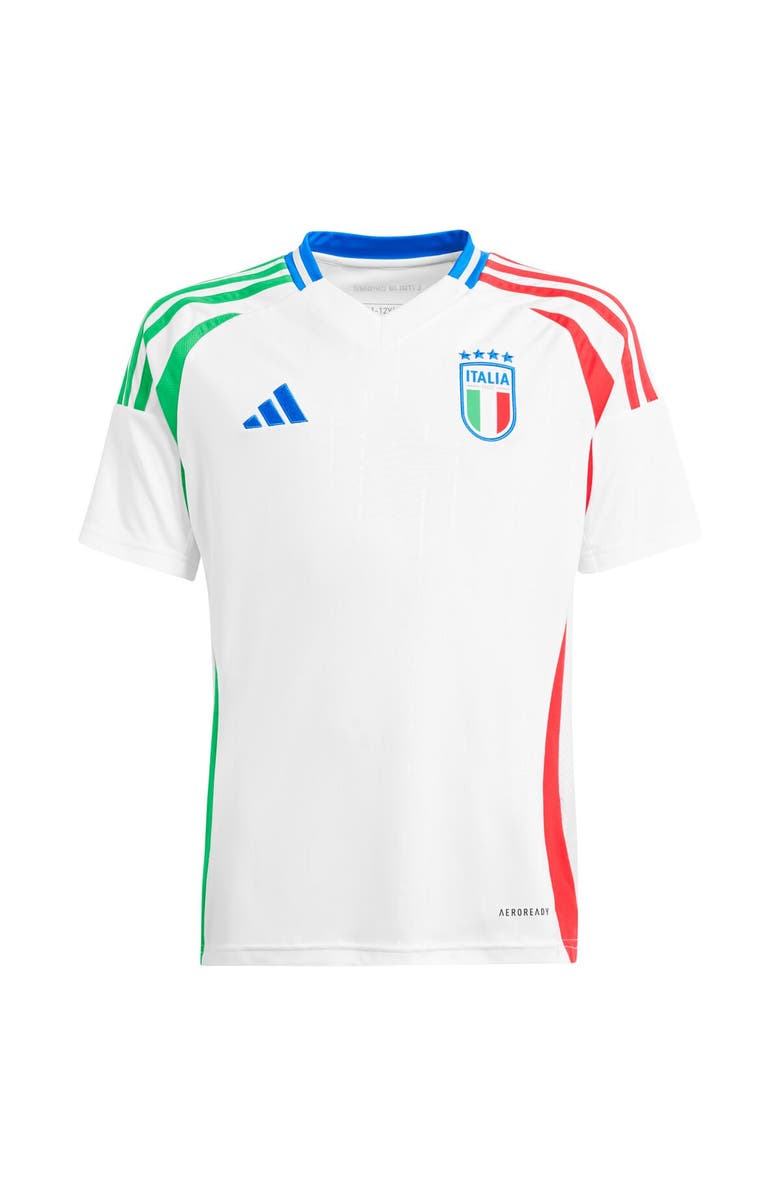 adidas Youth adidas  White Italy National Team 2024 Away Replica Jersey, Alternate, color, 