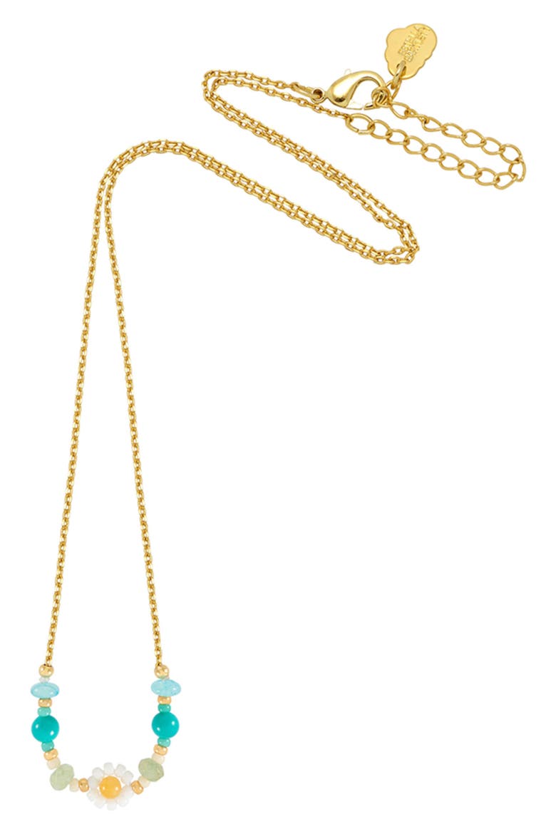 Daisy Chain Necklace, Alternate, color, GOLD