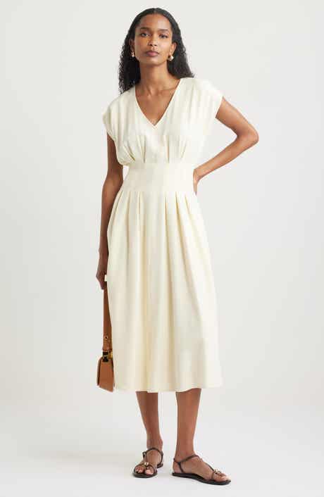 Nordstrom Pleated Midi Dress