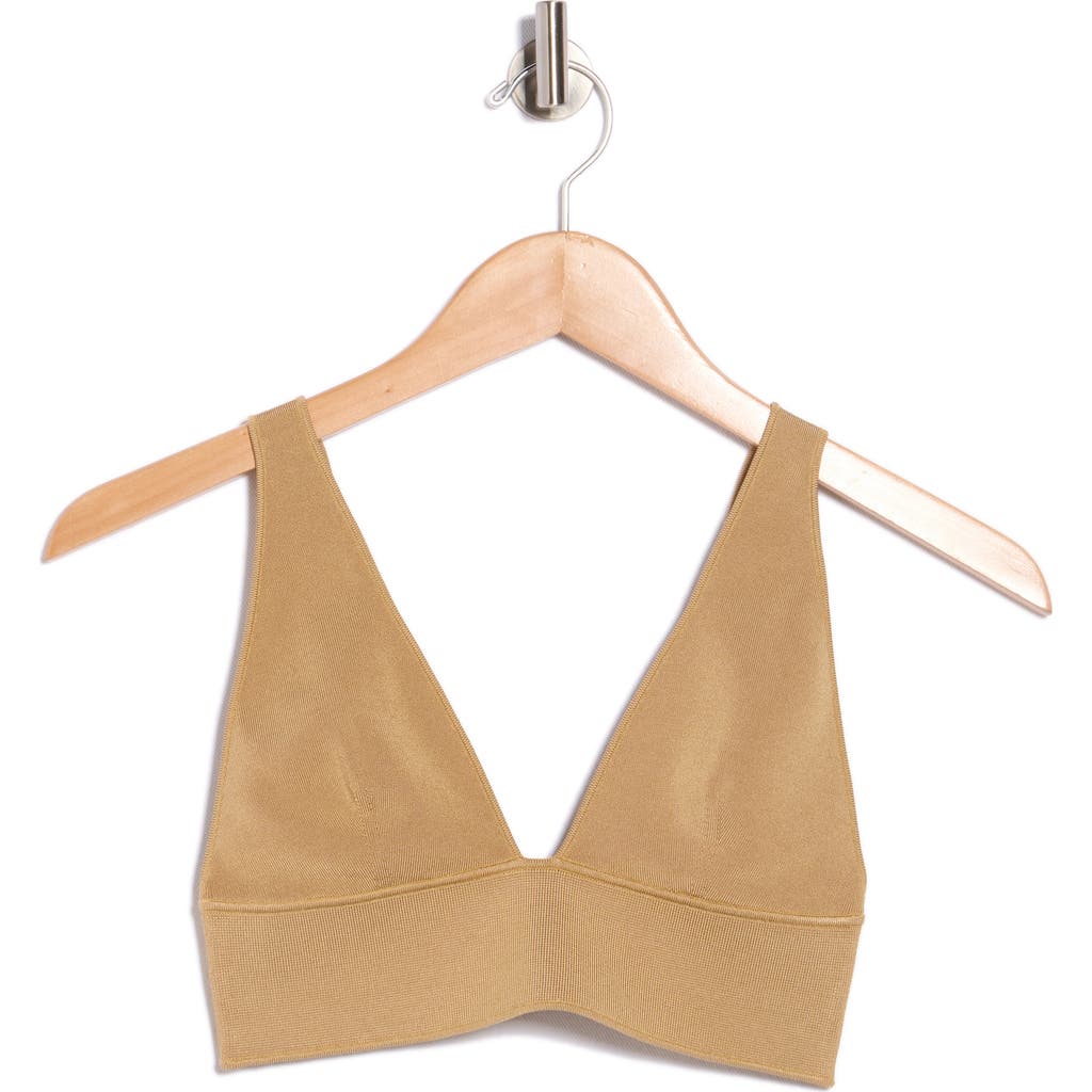 A.l.c . Ella Knit Bra Top In Brown