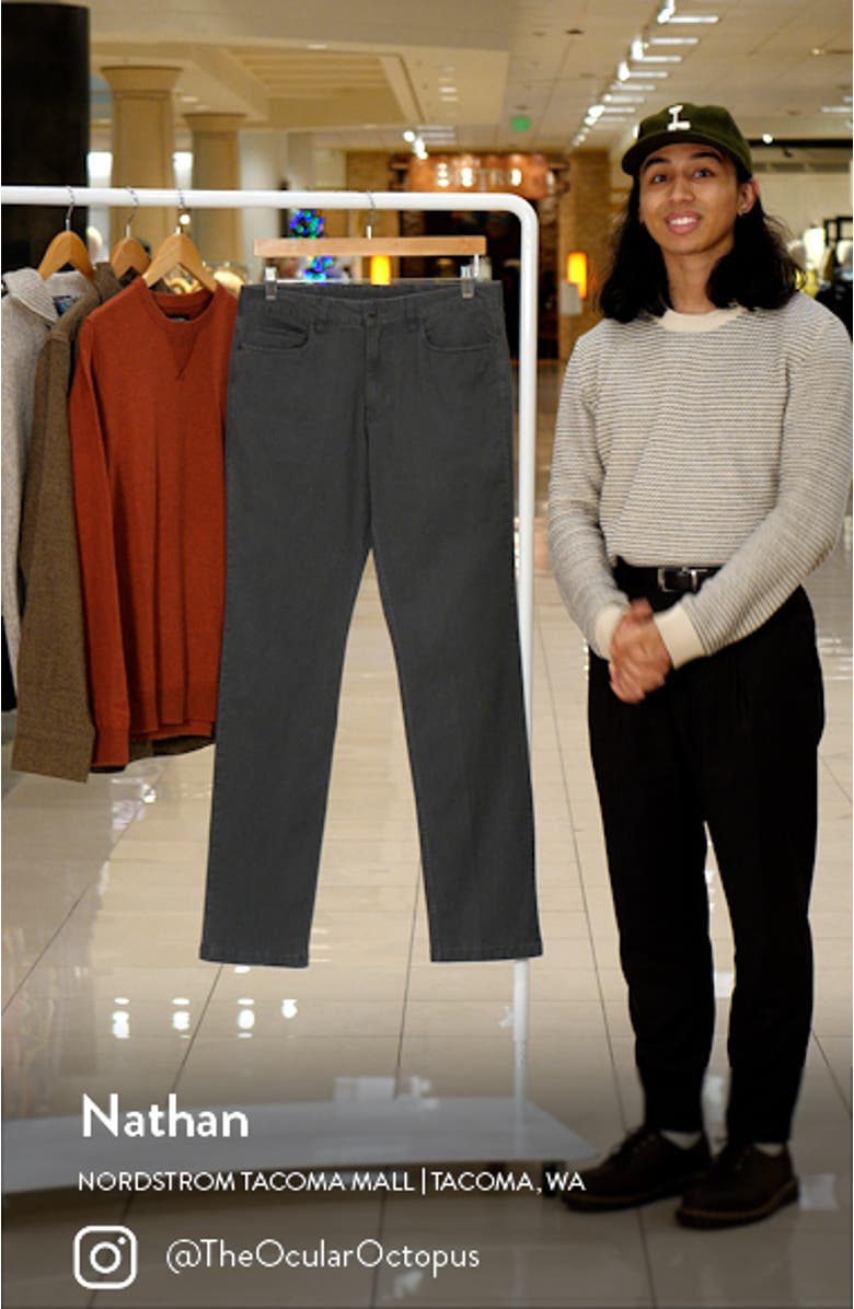 Comfort Stretch Flat Front Pants, sales video thumbnail