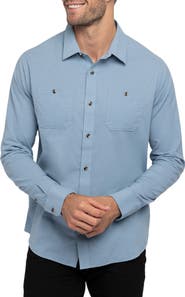 TravisMathew Cloud Flannel Button-Up Shirt