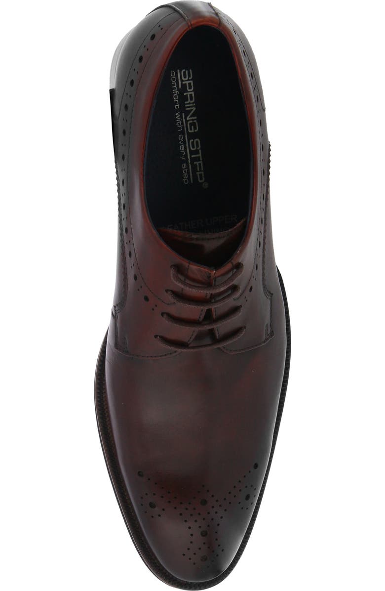 Spring Step Charlie Leather Derby, Alternate, color, Cabernet