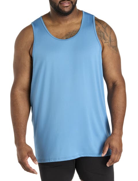 Big & Tall Moisture-Wicking Stretch Tank T-Shirt