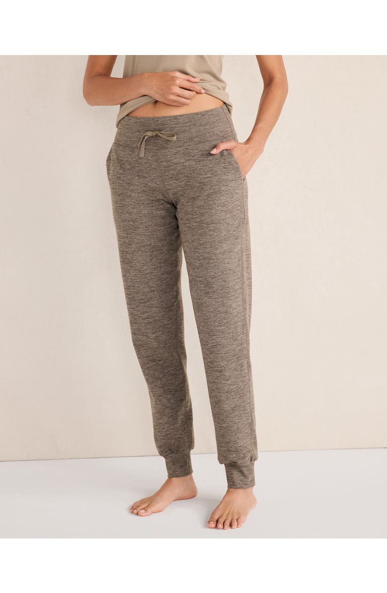 Haven Well Within Balance Heather Drawstring Joggers, Main, color, Truffle Heather