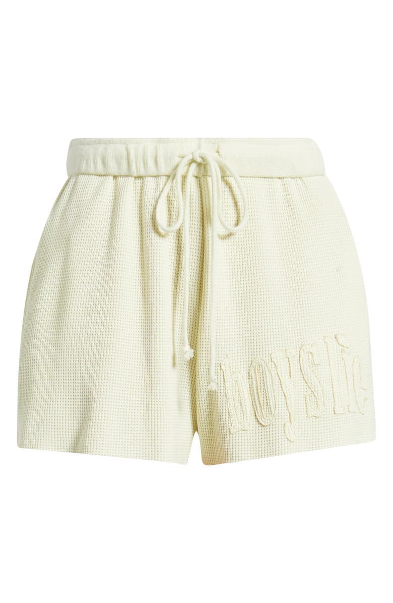 BOYS LIE Butter Me Up Waffle Knit Shorts, Alternate, color, Yellow