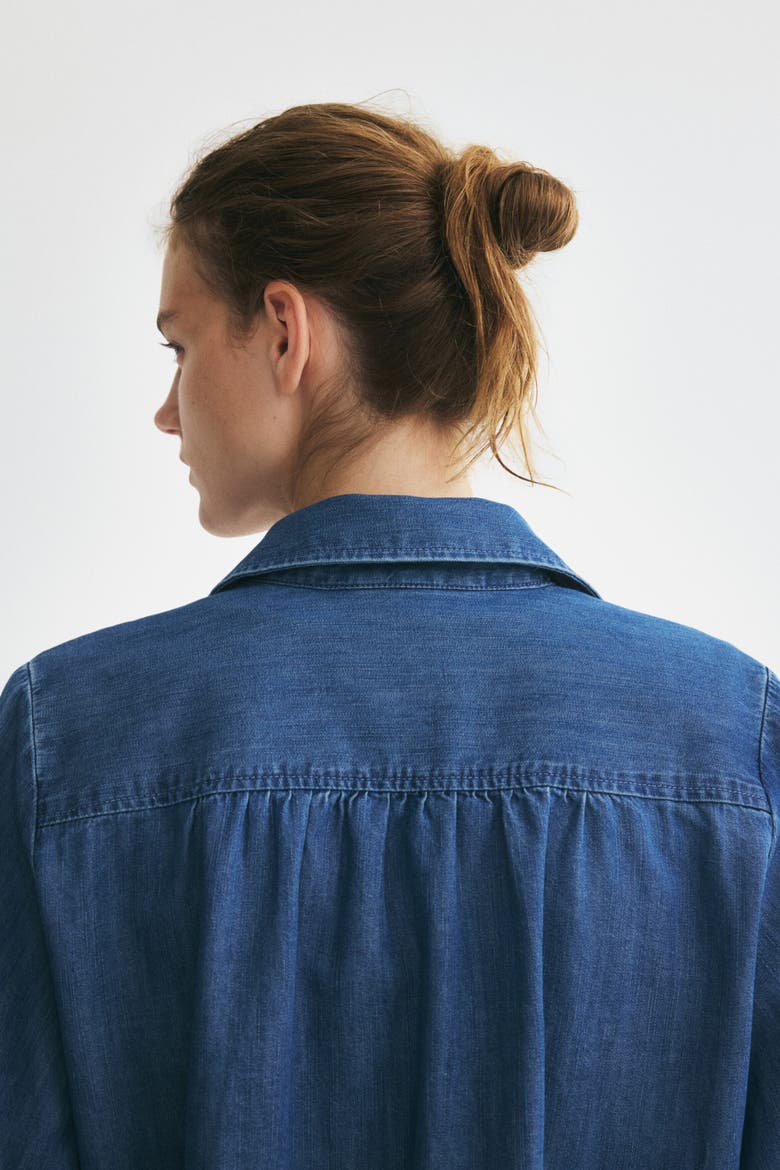 Denim Shirt, Alternate, color, Denim blue