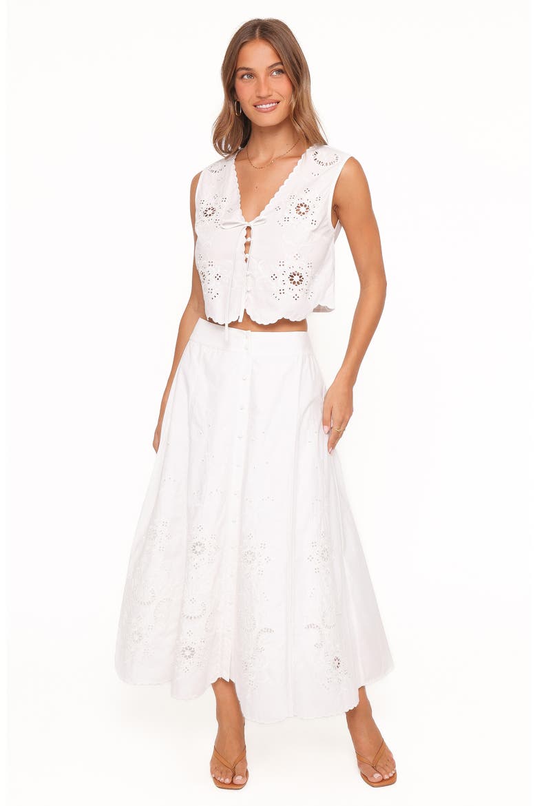 Kye Cotton Top, Alternate, color, WHITE BRODERIE