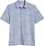 Tommy Bahama Costa Wave Twilight Canopy Seersucker Stripe IslandZone® Polo