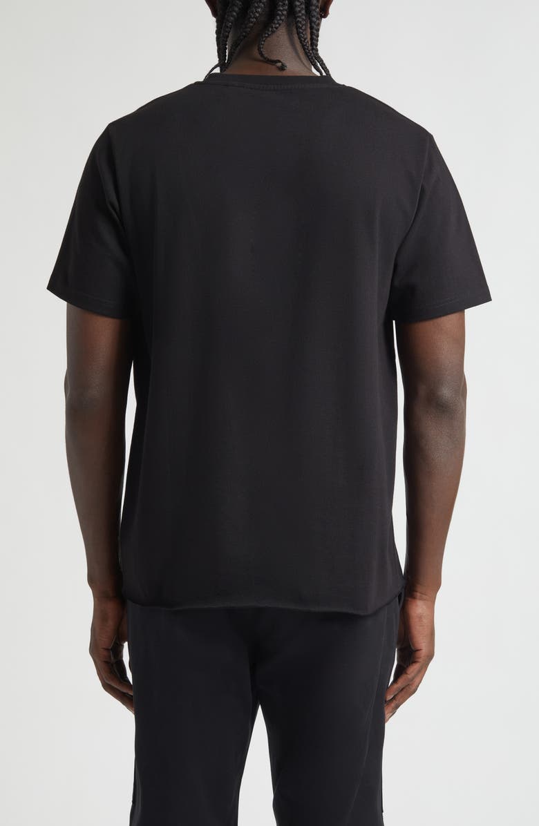 JKEEFER Youth Is Gone Organic Cotton Graphic T-Shirt, Alternate, color, Black