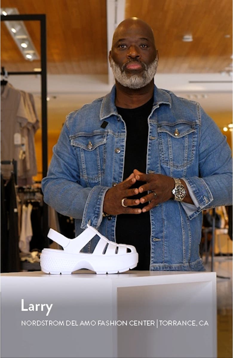 Stomp Platform Fisherman Sandal, sales video thumbnail