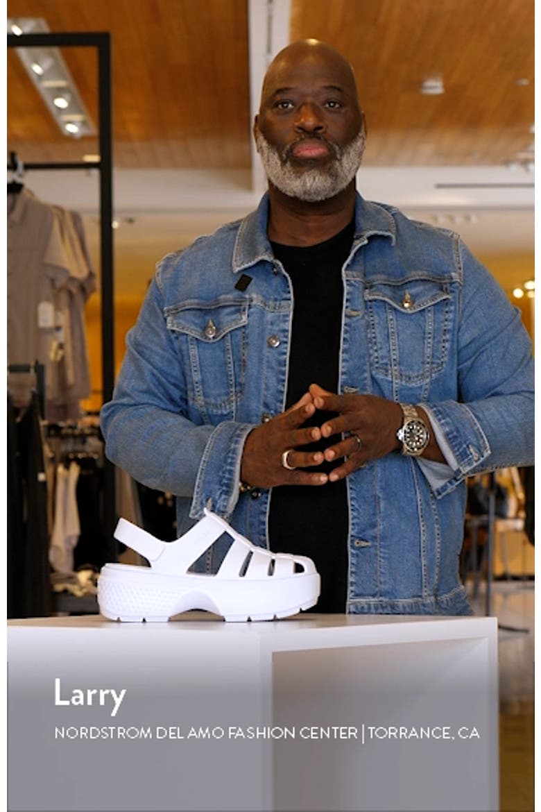 Stomp Platform Fisherman Sandal video