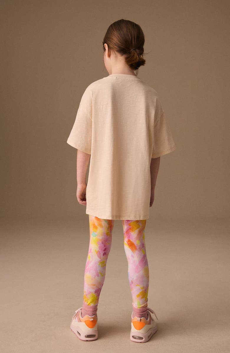 NEXT Kids' Floral Graphic T-Shirt & Leggings Set, Alternate, color, Multi