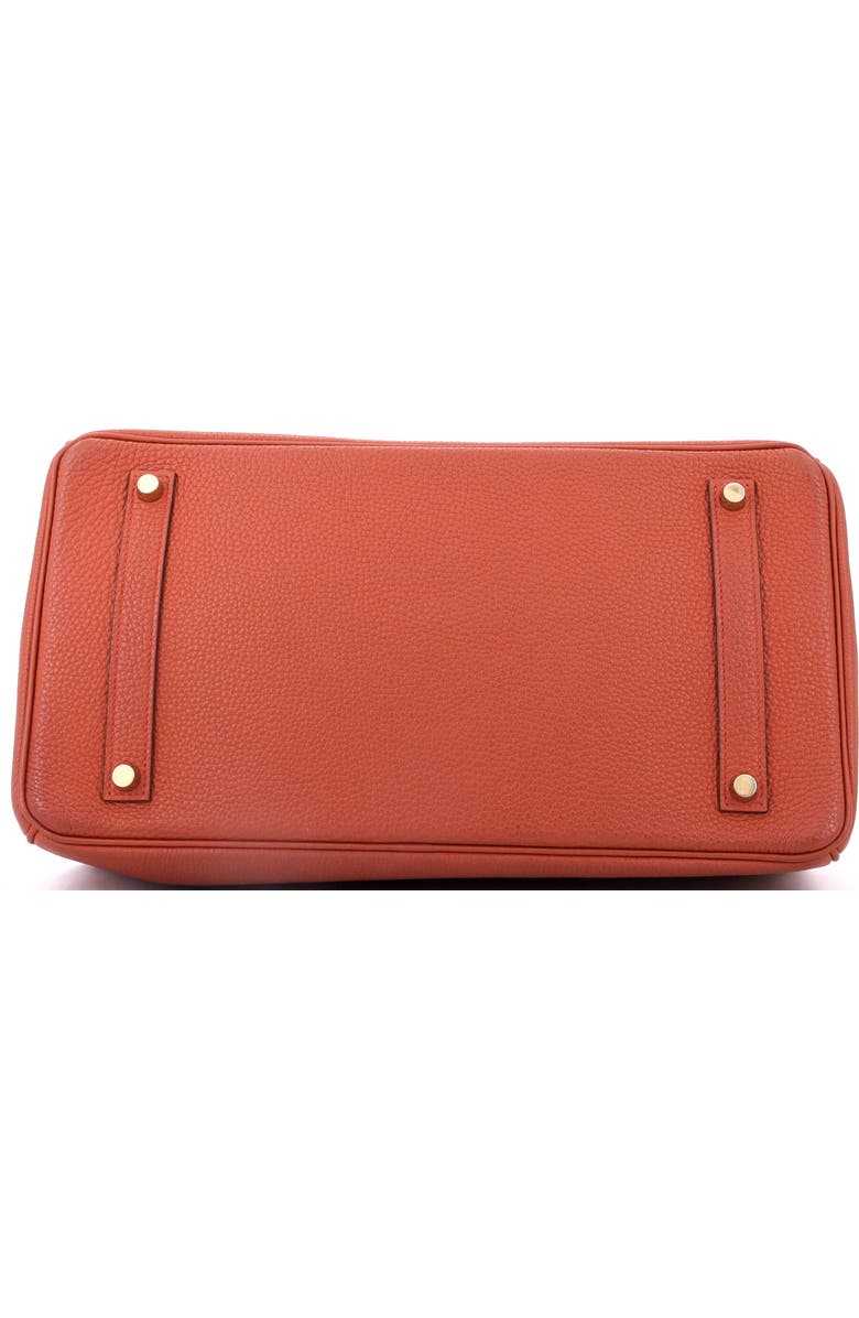 Pre-Owned Hermes Birkin Handbag Brown Togo with Gold Hardware 35, Alternate, color, Brique