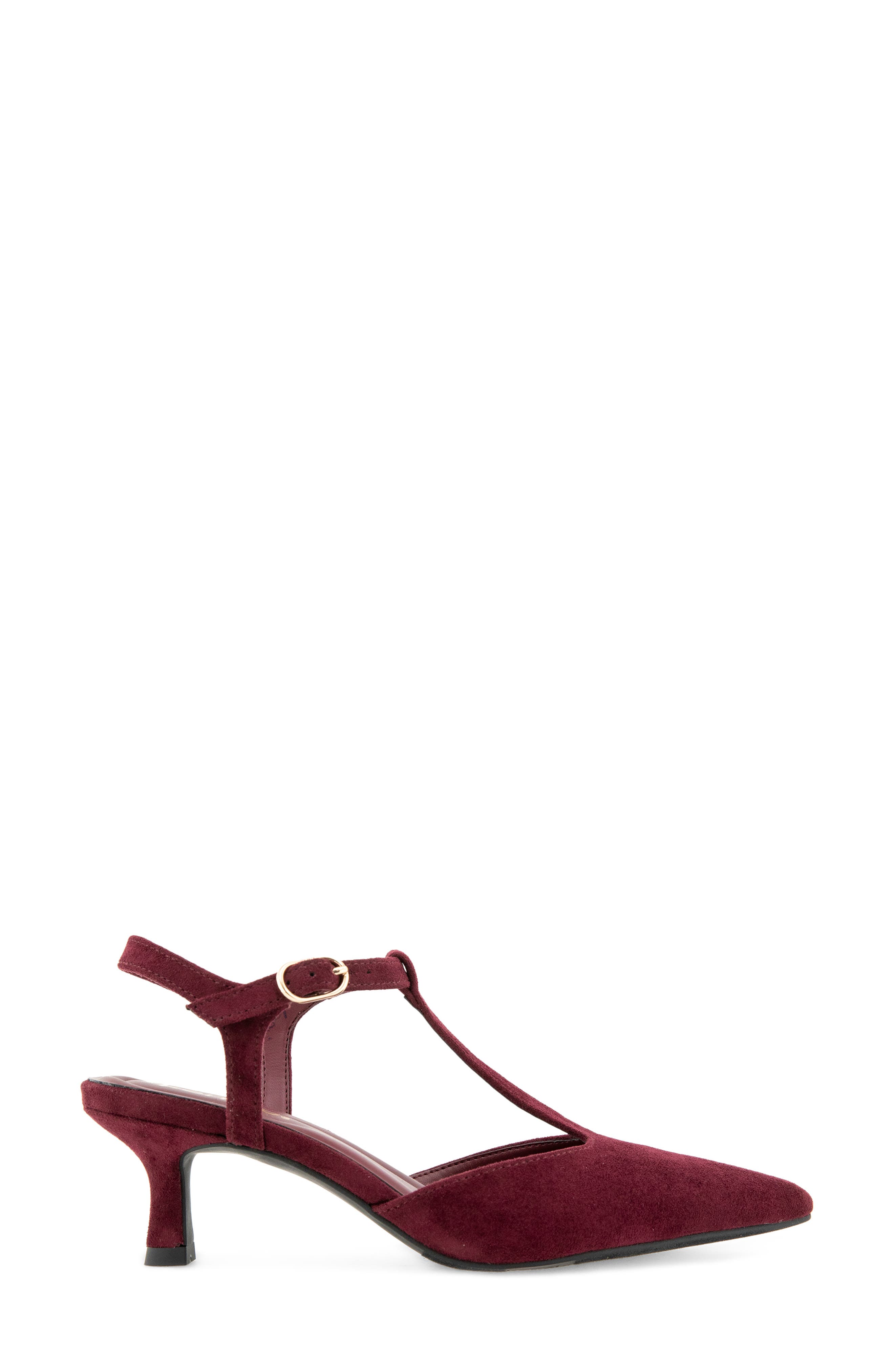 Odessa T-Strap Pump, Alternate, color, WINE