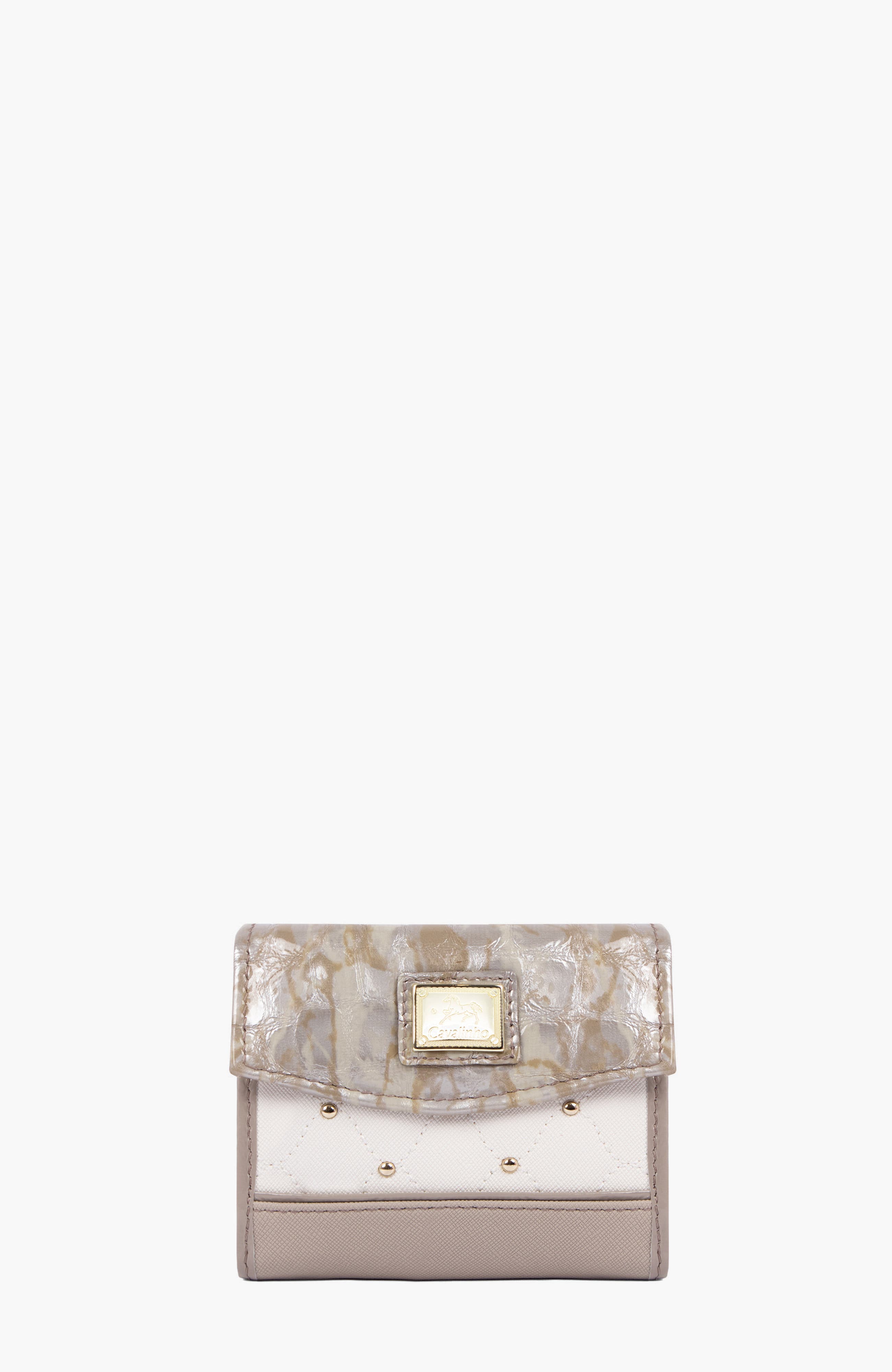 selected Beige / White