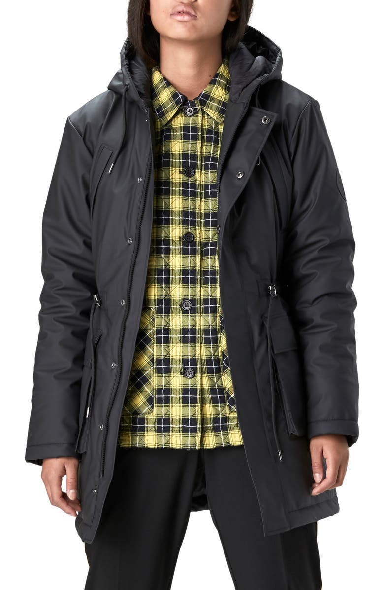 Rains Padded Weatherproof Rain Jacket, Main, color, 