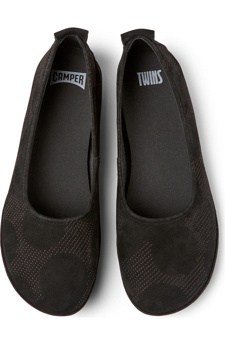 Camper Twins Mismatched Flats, Alternate, color,