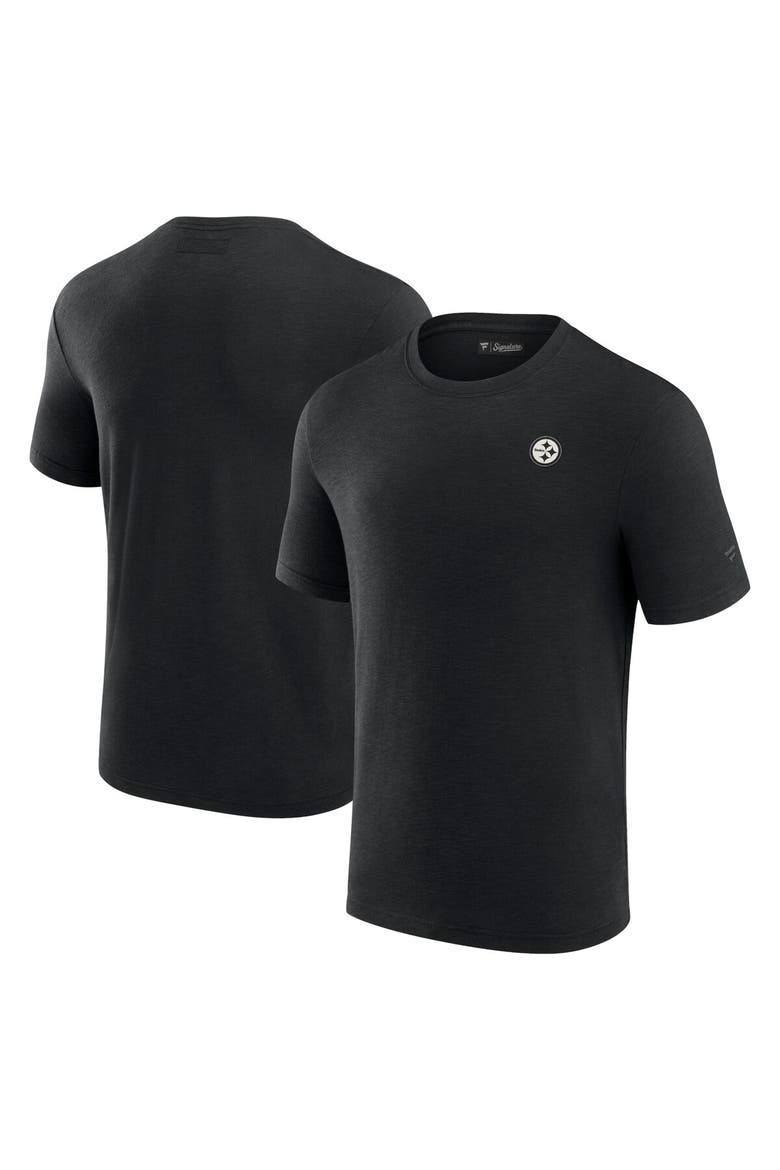 Men's Fanatics Black Pittsburgh Steelers Modal Short Sleeve T-Shirt, Main, color, Black