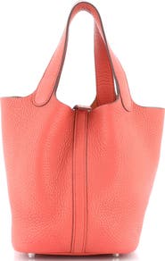 Pre-Owned Hermes Picotin Bag Clemence PM